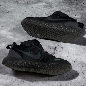 Nike Revolution 5 Toddler Sneakers Shoes Sz 8 Black Touch Close Tennis Athletic